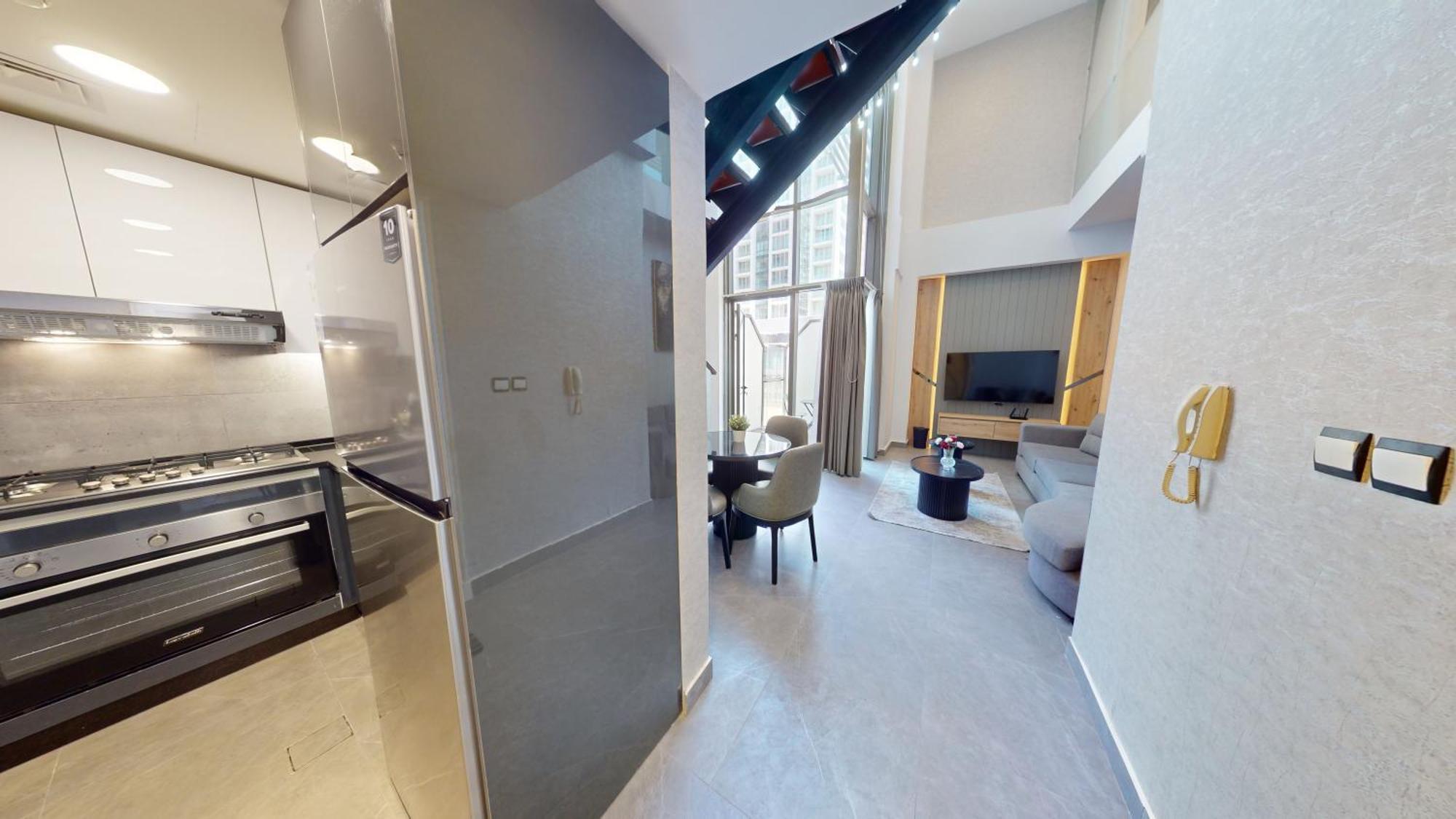 Al Fares Luxury Furnished Apartment-Damac Tower Bagian luar foto